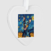 doberman ornament (Vorderseite)