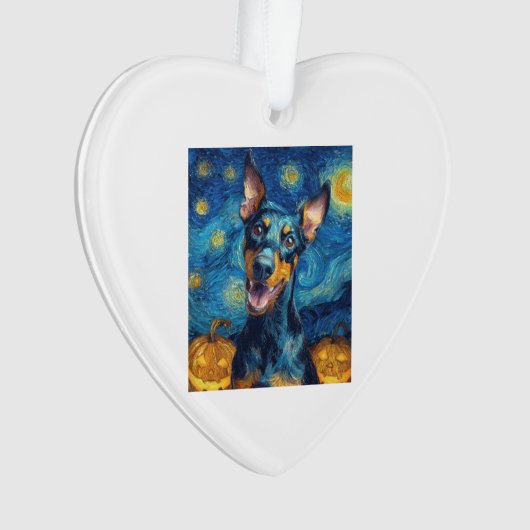 doberman ornament (Vorderseite)