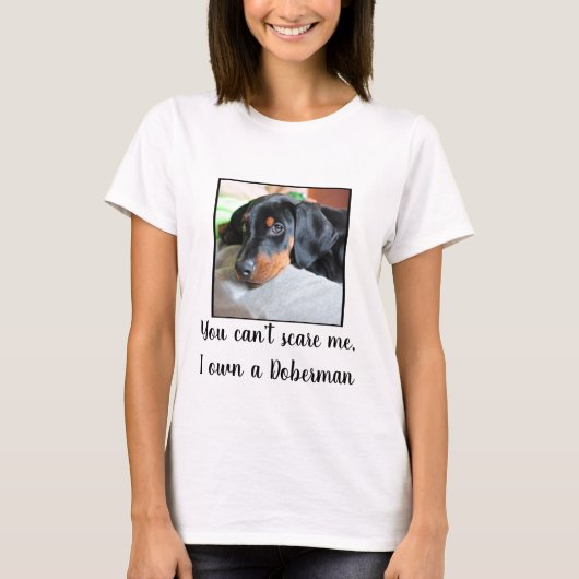 Doberman Owner Shirt - Niedlich & Funny (Vorderseite)