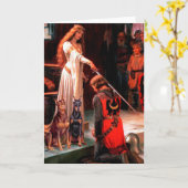 Doberman Pair - Die Akkolade Karte (Gelbe Blume)