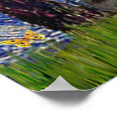 Doberman Pair - Starry Night Poster (Ecke)