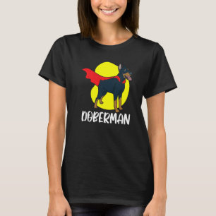 Doberman Paw Liebe Pup Welpe Dobermann Downer T-Shirt