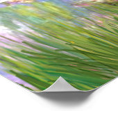 Doberman Pinscher1 - Lilies 2 Poster (Ecke)