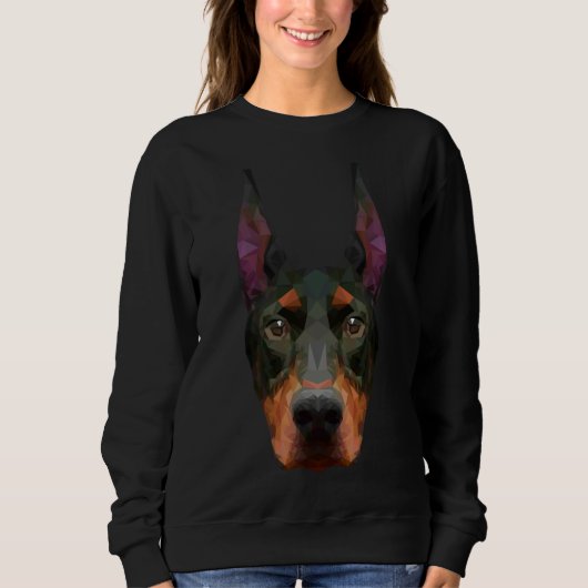 Doberman Pinscher 124 Sweatshirt (Vorderseite)