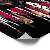 Doberman Pinscher American Flag Usa Awesome Poster (Ecke)