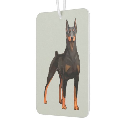 Doberman Pinscher Autolufterfrischer (Links)