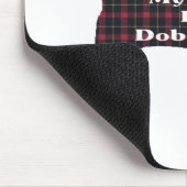 Doberman Pinscher BESTE FREUNDIN - Geschenke Mousepad (Ecke)