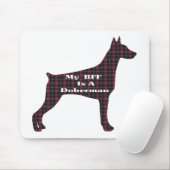 Doberman Pinscher BESTE FREUNDIN - Geschenke Mousepad (Mit Mouse)