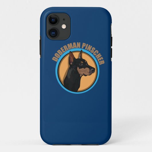 Doberman pinscher Case-Mate iPhone hülle (Rückseite)