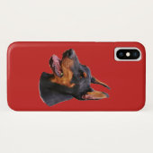 Doberman Pinscher Case-Mate iPhone Hülle (Rückseite (Horizontal))