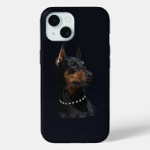 Doberman Pinscher Case-Mate iPhone Hülle (Rückseite)