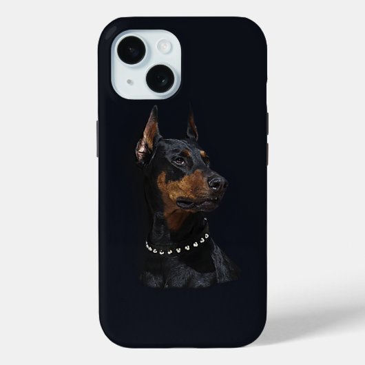 Doberman Pinscher Case-Mate iPhone Hülle (Rückseite)