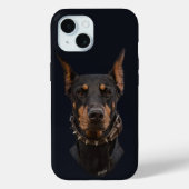 Doberman Pinscher Case-Mate iPhone Hülle (Rückseite)