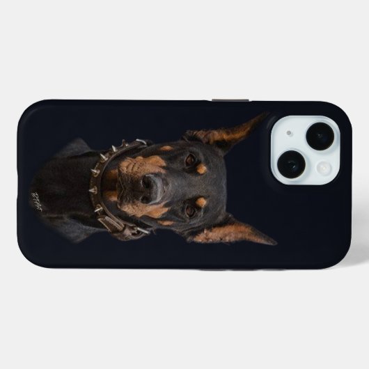 Doberman Pinscher Case-Mate iPhone Hülle (Rückseite (Horizontal))