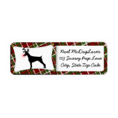 Doberman Pinscher Christmas (Vorne)