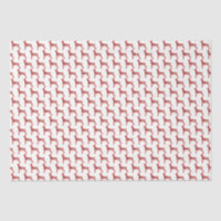 Doberman Pinscher Christmas Dog Silhouette White