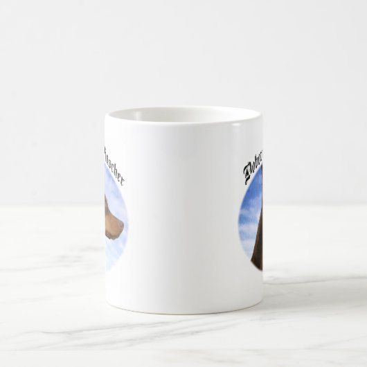 Doberman Pinscher Clouds Kaffeetasse (Mittel)