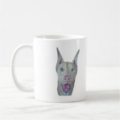 Doberman Pinscher Cup Kaffeetasse (Links)