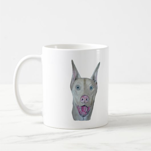 Doberman Pinscher Cup Kaffeetasse (Links)