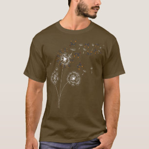 Doberman Pinscher Dandelion Dog Lover Pet Doberman T-Shirt