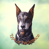 Doberman Pinscher Decal Dog Art Window Clubs Fensteraufkleber (Blatt 3)