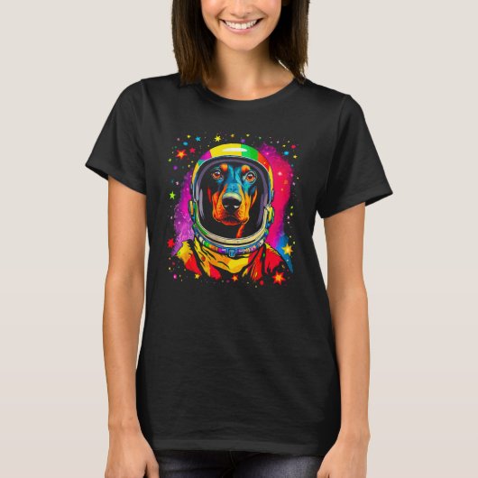 Doberman Pinscher Design T-Shirt (Vorderseite)