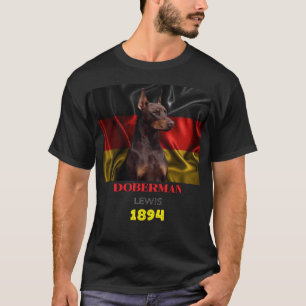 Doberman Pinscher Deutschland 1894 T-Shirt