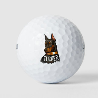 Doberman pinscher, Dobermann pinscher Hundeliebhab Golfball