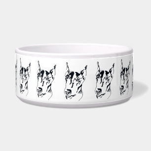 Doberman Pinscher Dog Bowl Napf