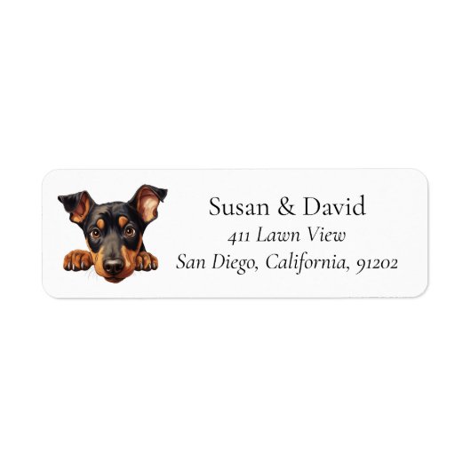 Doberman Pinscher Dog Breed Pet Lovers (Vorne)