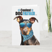 Doberman Pinscher Dog Cooler Vater Vatertag
