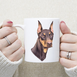 Doberman Pinscher Dog Kaffeetasse