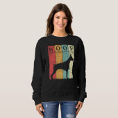 Doberman Pinscher Dog Periodic Table Elements Dog Sweatshirt (Vorne ganz)