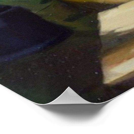 Doberman Pinscher Dog Poster (Ecke)