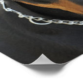 Doberman Pinscher Dog Print Poster (Ecke)