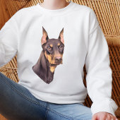 Doberman Pinscher Dog Sweatshirt