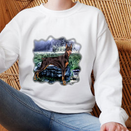 Doberman Pinscher Dog Sweatshirt