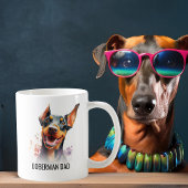 Doberman Pinscher Dog Vater Kaffeetasse