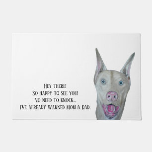Doberman Pinscher Door Mat Fußmatte