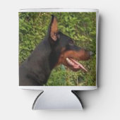 Doberman Pinscher Dosenkühler (Vorderseite)