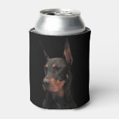 Doberman Pinscher Dosenkühler (Kanne Vorderseite)