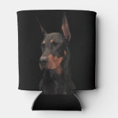 Doberman Pinscher Dosenkühler (Rückseite)