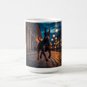 Doberman Pinscher Elegant Coffee Tasse (Mittel)