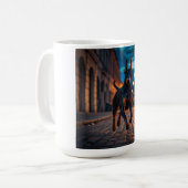 Doberman Pinscher Elegant Coffee Tasse (Vorderseite Links)