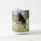 Doberman Pinscher Elegant Coffee Tasse (Mittel)