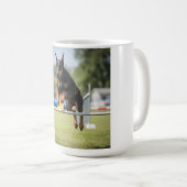 Doberman Pinscher Elegant Coffee Tasse (VorderseiteRechts)