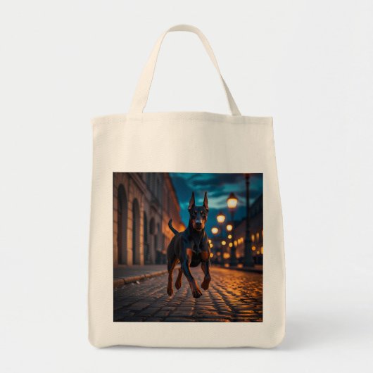 Doberman Pinscher Elegant Parco Tassino Tragetasche (Vorne)