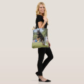 Doberman Pinscher Elegant Tote Bag Tasche (Am Model)