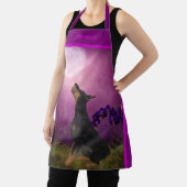 Doberman Pinscher Fantasy Moon Personalisiert Schürze (InSitu)