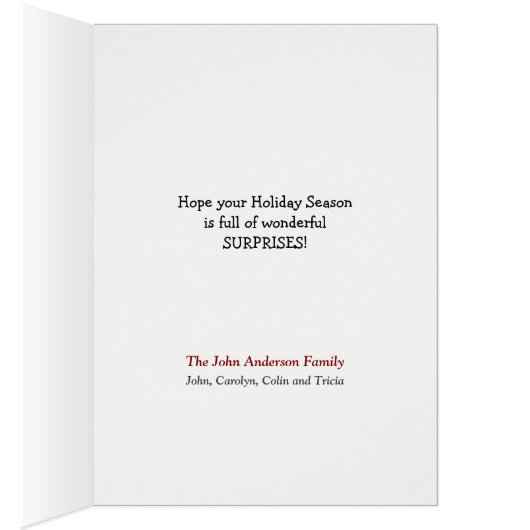 Doberman Pinscher Farm Truck Weihnachtskarte (Innen (Rechts))